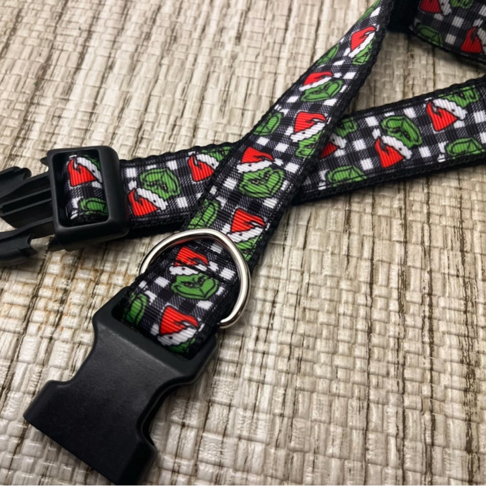 Grinch Dog Collar - ships today!